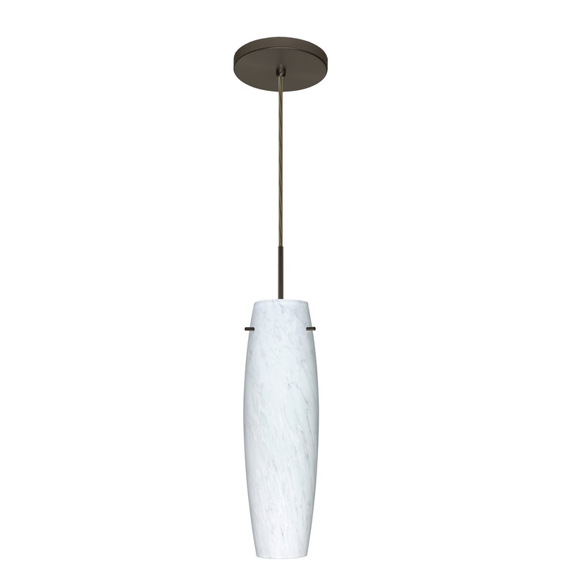 Besa 1BT-412119-MED-BR Tu Tu One Light Pendant Bronze