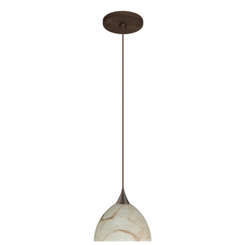 Besa 1XP-467983-BR Brella One Light Pendant Bronze (Discontinued)