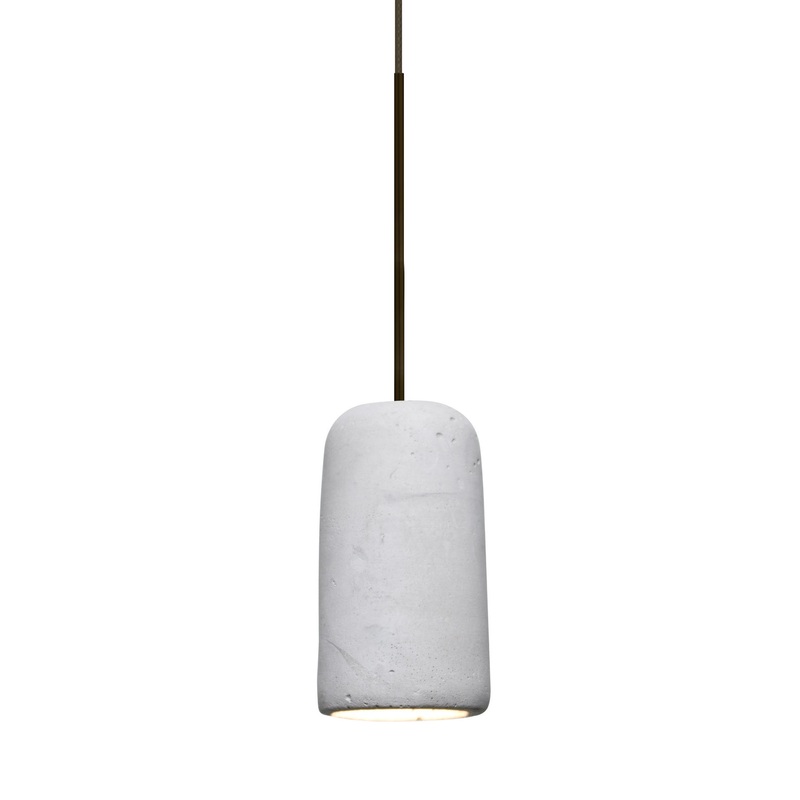 Besa 1XT-GLIDENA-LED-BR Glide One Light Pendant Bronze