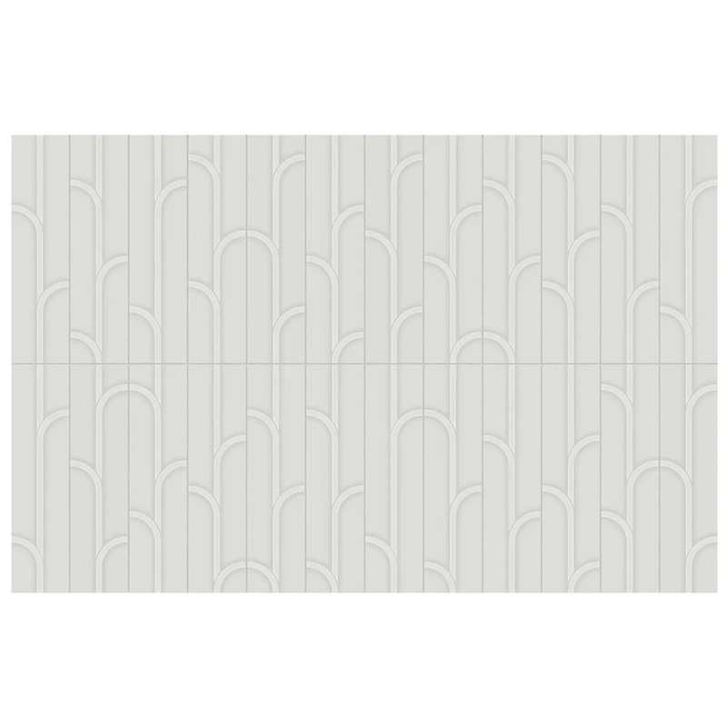 Geometra 3″ x 12″ Ivy Stone Glossy Ceramic Wall Tile 3″ x 12″