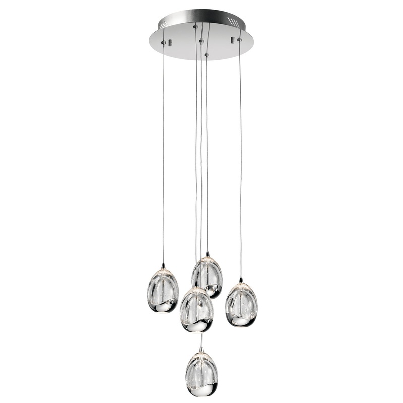 Kichler 83380 LED Pendant, Chrome