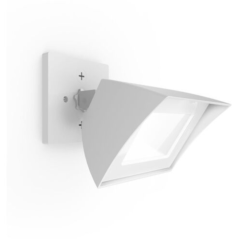 LED Flood Light from the Endurance Collection in Architectural White Finish by W.A.C. Lighting
