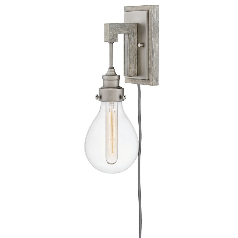 LED Pendant from the Denton Collection in Pewter Finish by Hinkley