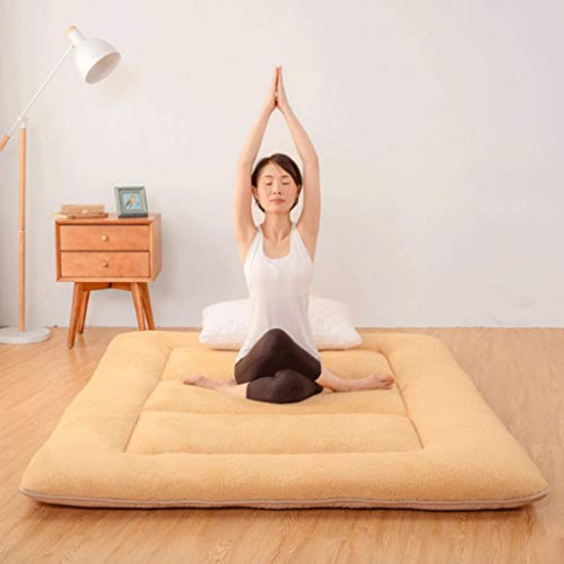 LJ Ammorbidire Materasso per Dormire Caldo Tatami Home Hotel Materasso Ecologico (Colore : 1, Dimensioni : 150x200cm)