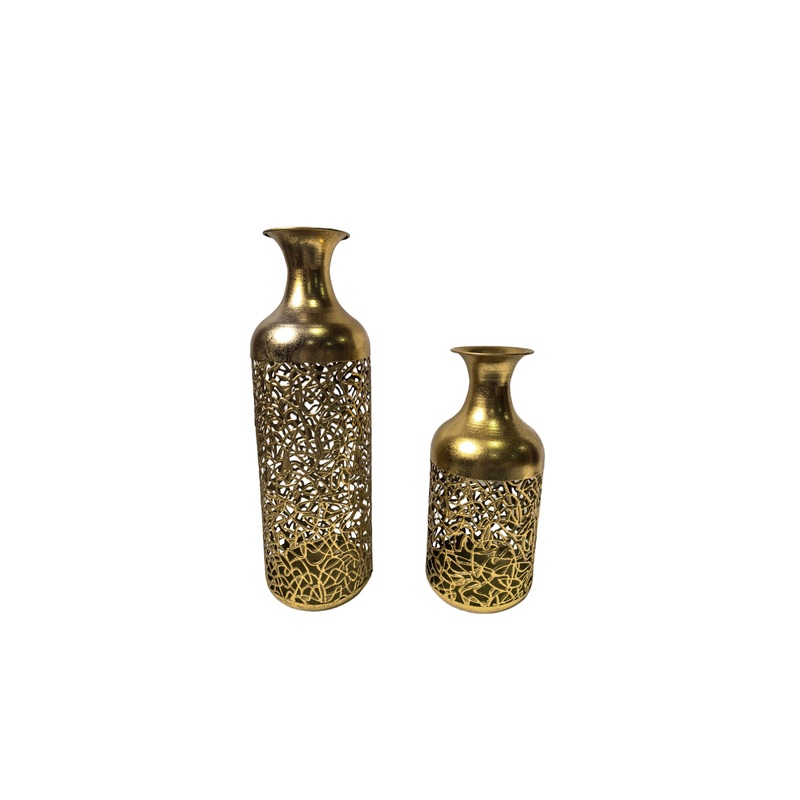 Maya Vase – Small – Gold