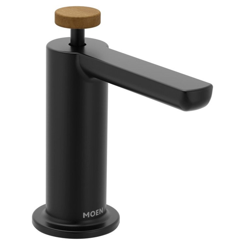 Soap Dispenser Tenon Modern Matte Black Deck Mount 18 Ounce