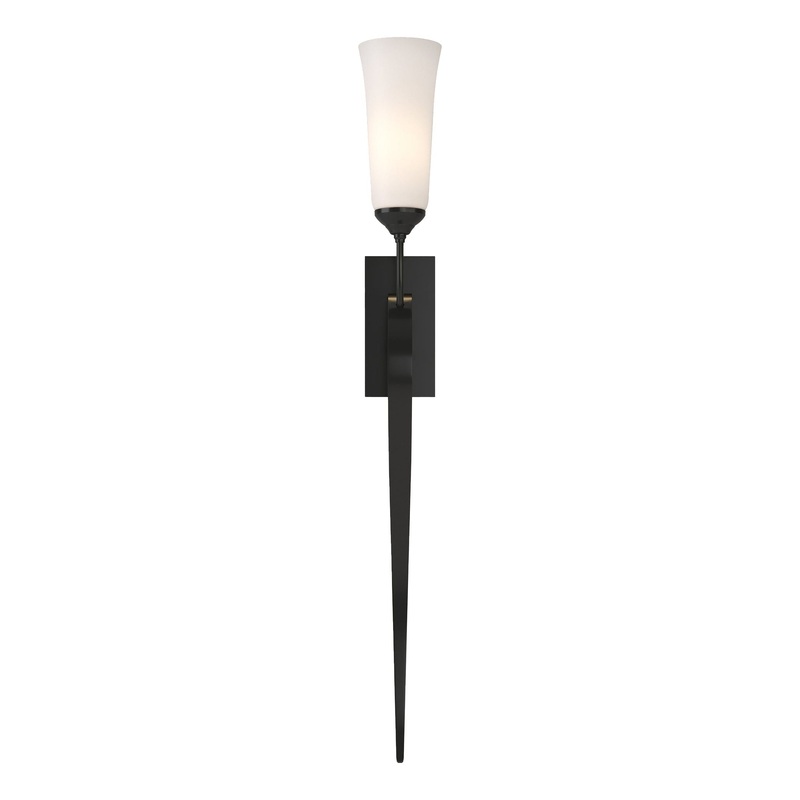 Sweeping Taper ADA Sconce Black