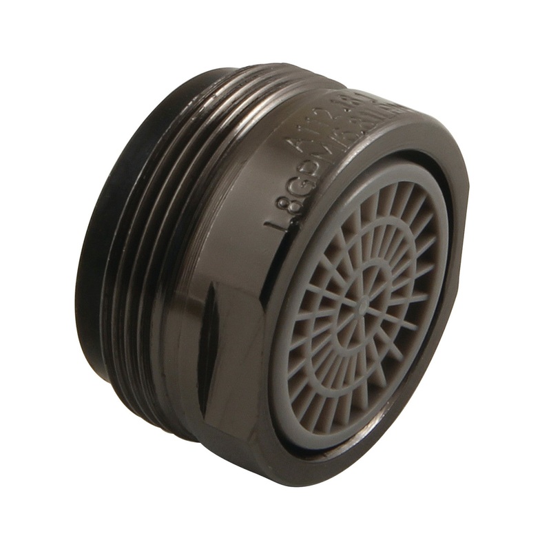 Z18KSSA880 Cal Green 1.8 GPM Male Aerator, Black Stainless Steel