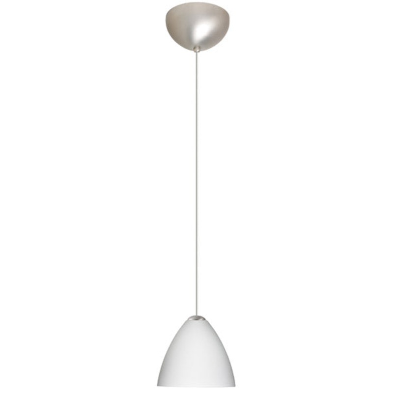 Besa 1XC-177907-SN Mia One Light Pendant Satin Nickel