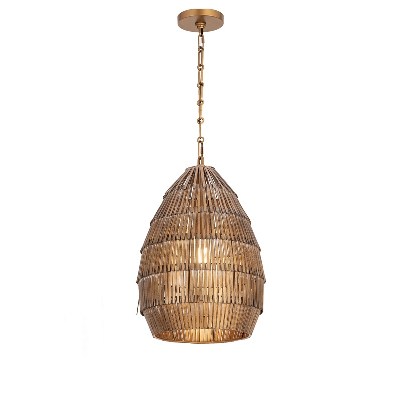 Gilda Pendant Antique Brass