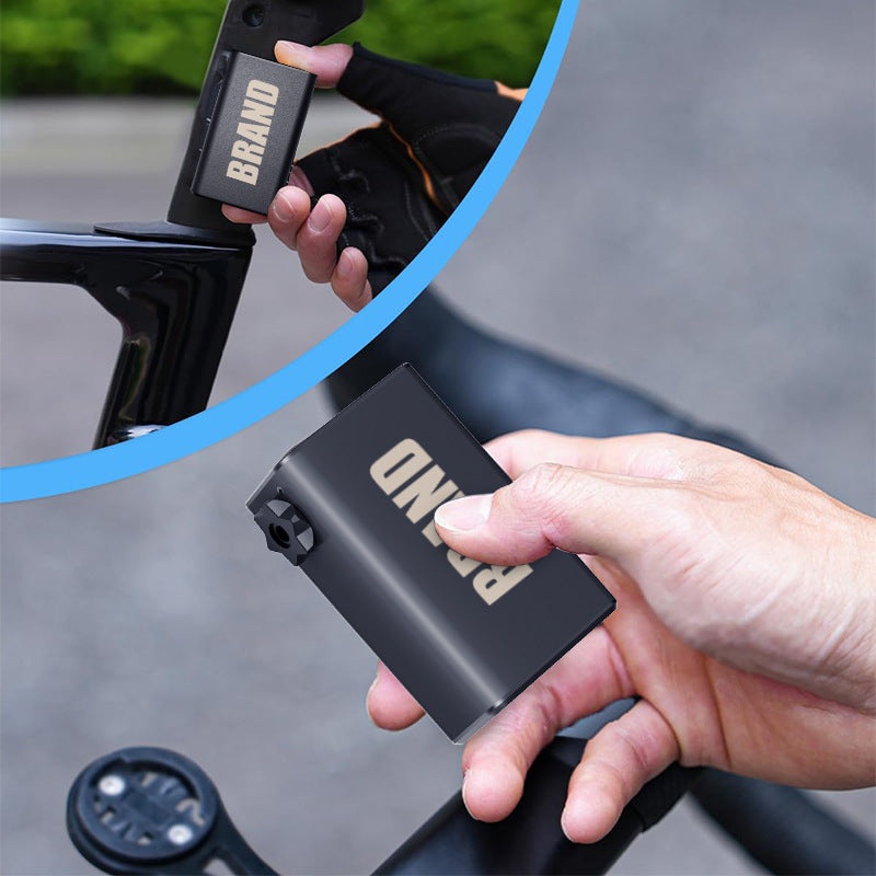 Mini Portable Electric Air Pump – 100 PSI, Digital Display, 50s Fast Inflation, USB Rechargeable(black)