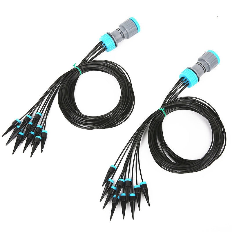 2 Pcs 10-Piece Slow Drip Watering Kit – 160cm Tube Length for Potted Plants, Succulents & Indoor Gardening