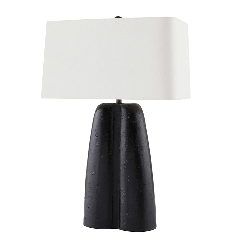 Arteriors 45209-681 Romer One Light Table Lamp Charcoal