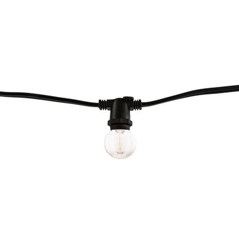 Bulbrite 810058 String String Light Black