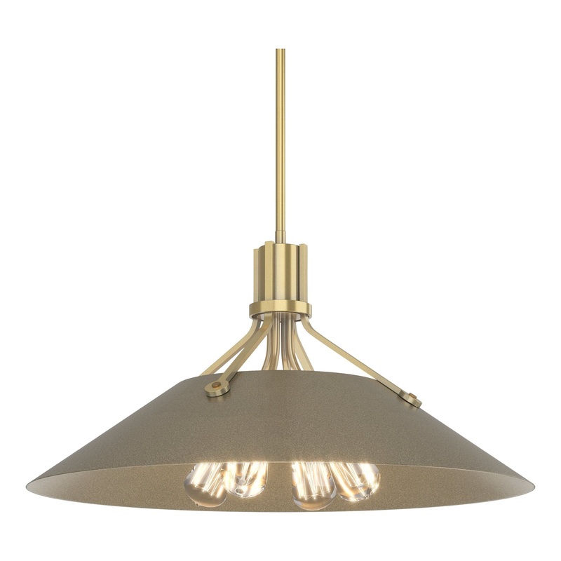 Henry Pendant Modern Brass Soft Gold