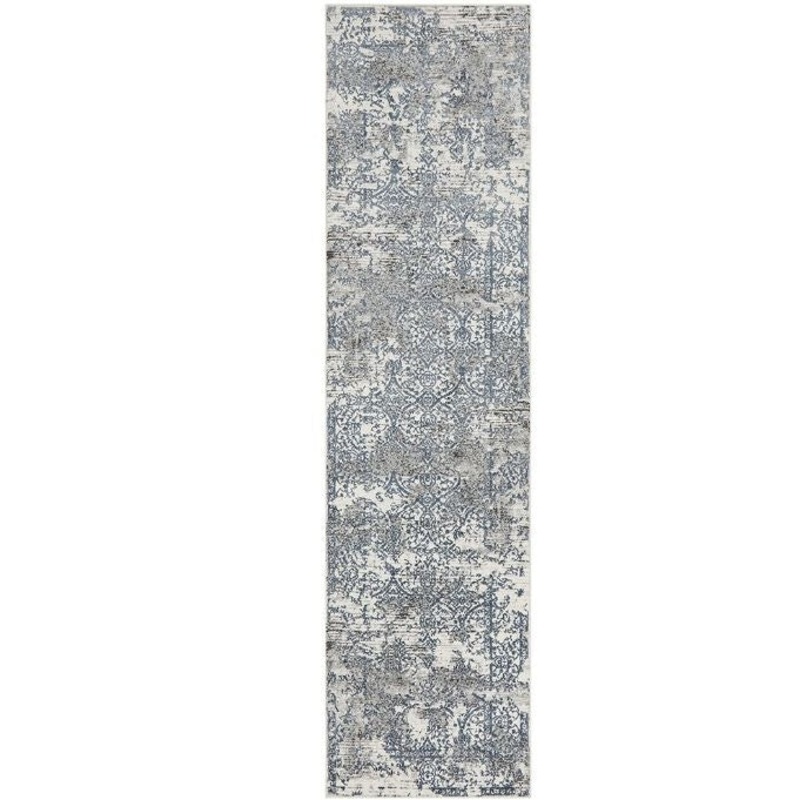 Kendra 1734 White Runner By Rug Culture-300X80CM – RUNNER