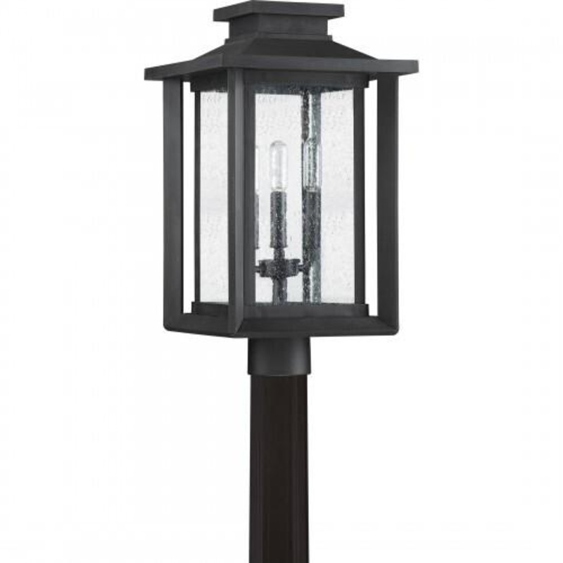 Quoizel WKF9011EK Wakefield Outdoor post earth black epm Outdoor Lantern