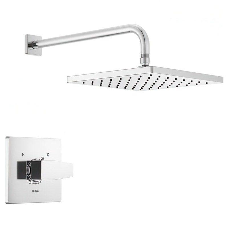 Shower Trim Modern 14 Series Monitor 1 Lever Polished Chrome WaterSense ADA 1.75 Gallons per Minute