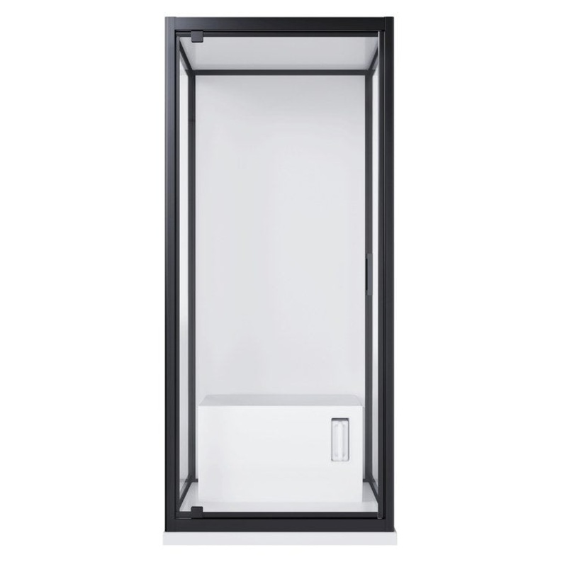 Steam Unit SteamPod Indoor/Outdoor Freestanding Personal Glass 47-1/16 Inch