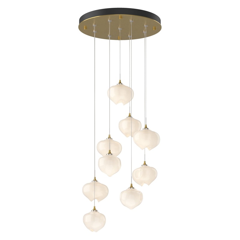 Ume 9-Light Pendant Modern Brass