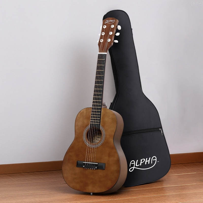Alpha 31″ Steel String Acoustic Guitar Portable