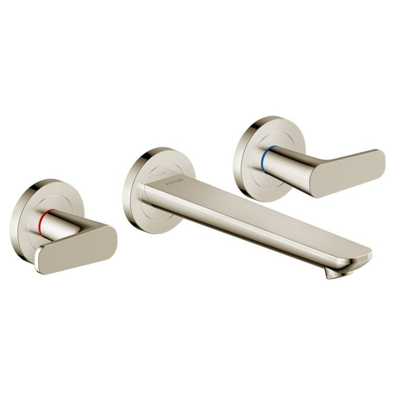 Faucet Trim Citterio C Widespread 2 Lever Polished Nickel WaterSense ADA 1.2 Gallons per Minute