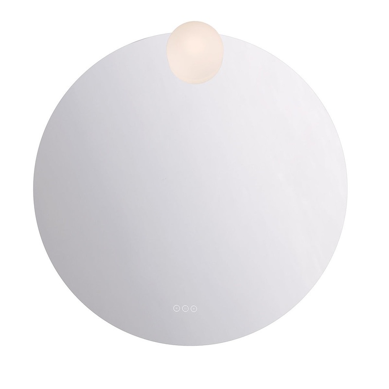 Gia 37″x37″ LED Mirror Mirror