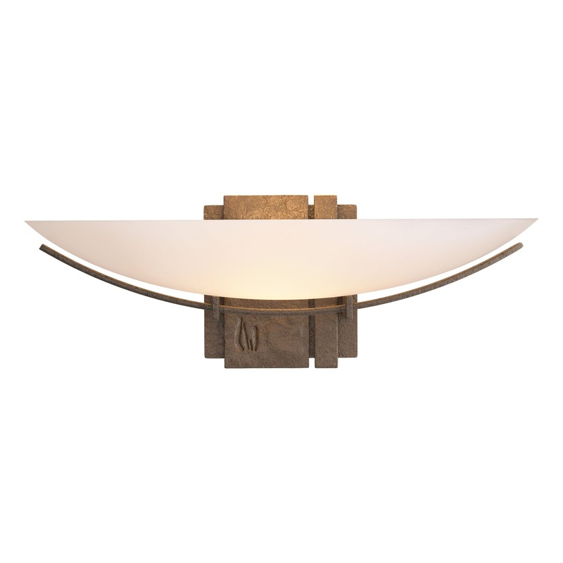 Oval Impressions Sconce Bronze