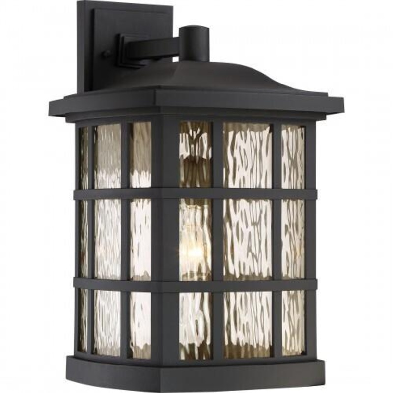 Quoizel SNN8411K Stonington Outdoor wall jumbo mystic black Outdoor Lantern