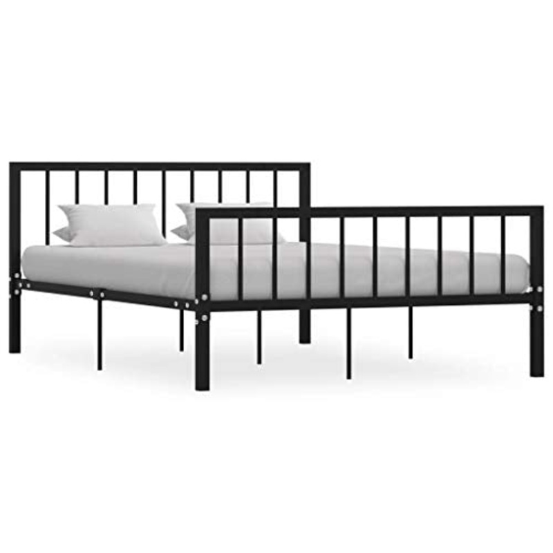 SKM Giroletto Nero in Metallo 140×200 cm (22kg) Nero-4571