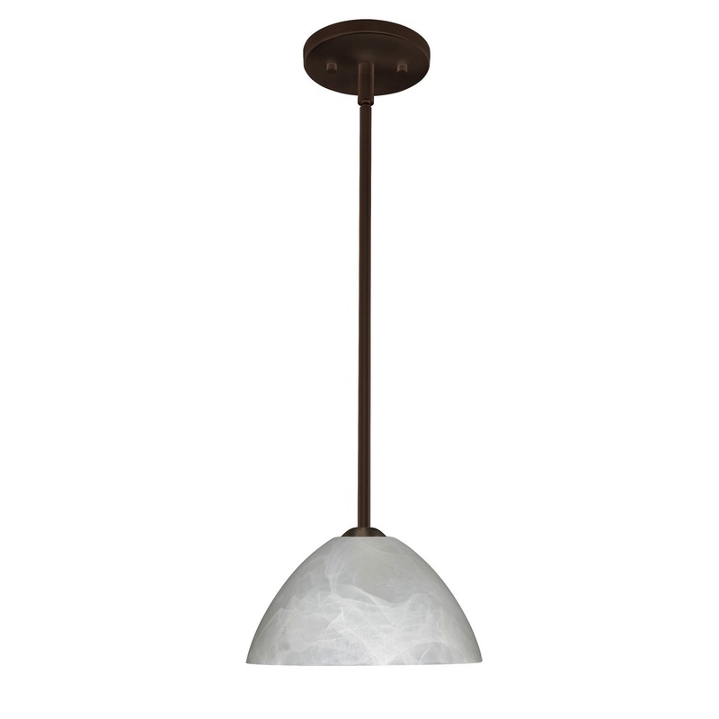 Besa 1TT-420152-BR Tessa One Light Pendant Bronze