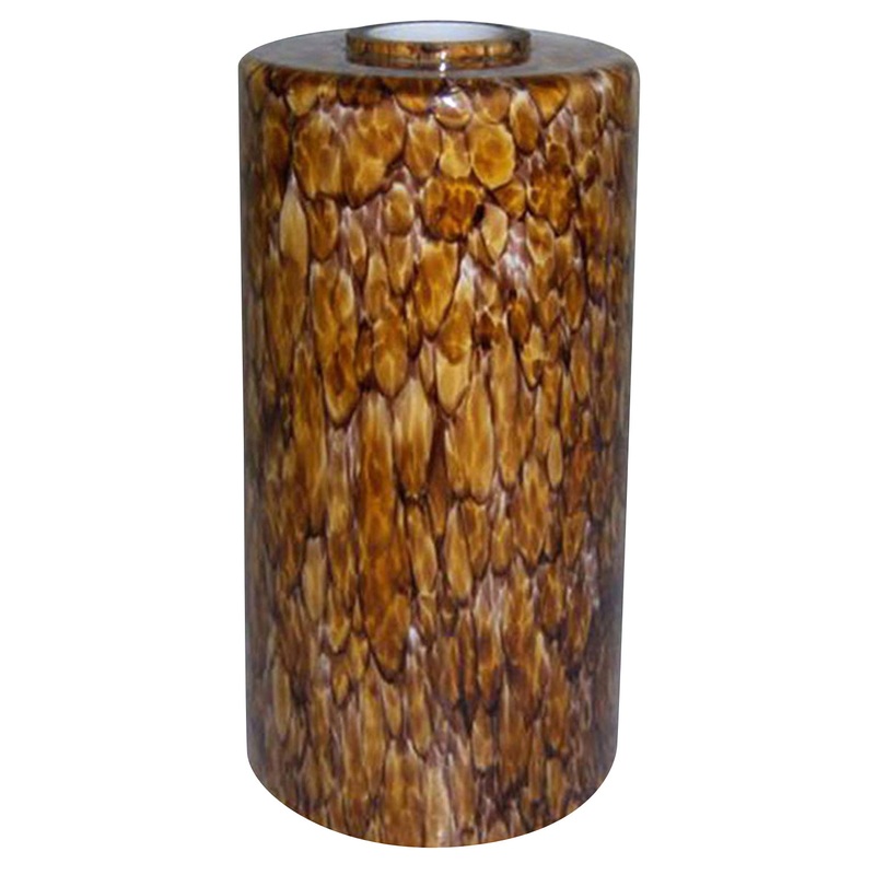 Craftmade N902BR Design-A-Fixture Mini Pendant Glass Shade Tiger’s Eye (Discontinued)