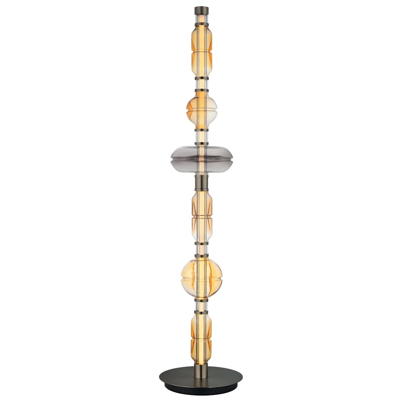 Gusto 72″ LED Floor Lamp Gunmetal