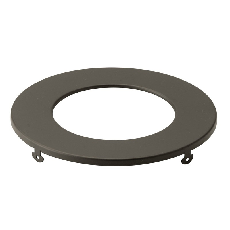 Kichler DLTSL04ROZ 4in Round Slim Downlight Trim, Olde Bronze