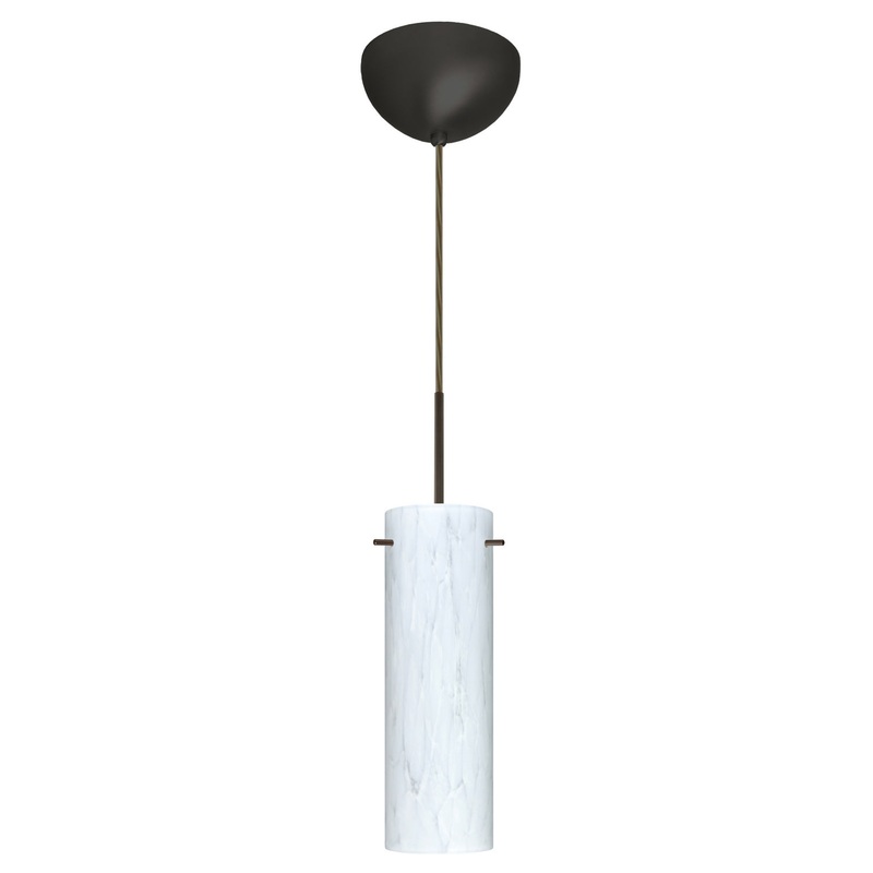 Besa 1BC-493019-MED-BR Copa One Light Pendant Bronze
