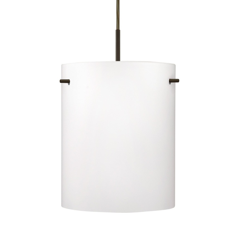 Besa 1JC-400607-BR Besa Tamburo 8 Pendant One Light Pendant Bronze