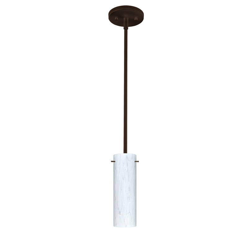 Besa 1TT-493019-MED-BR Copa One Light Pendant Bronze
