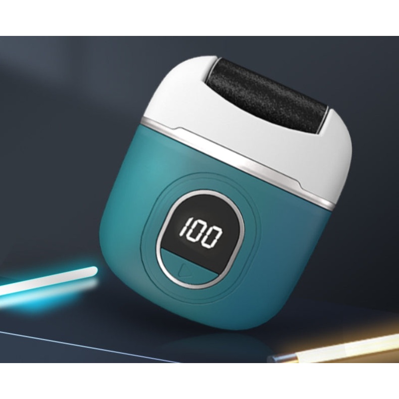 Green Smart Digital Electric Foot File – Automatic Dead Skin Remover