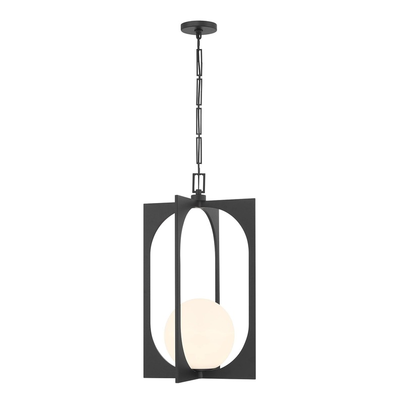 Harding 1-Light Pendant Matte Black