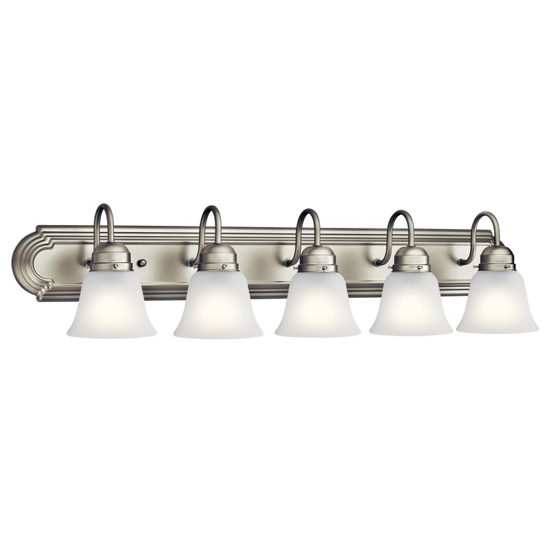 Kichler 5339NIS Five Light Bath, Brushed Nickel