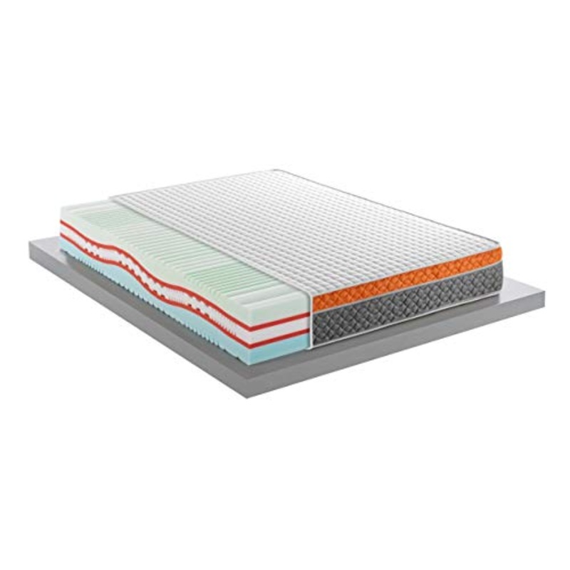 MENTOR – Materasso Memory Med Advanced H2 Matrimoniale 160×190 Plasmatic Med 4D H26 Evo DISP. Medico DETRAIBILE 10 cm di Memory, 11 Zone, sfoderabile