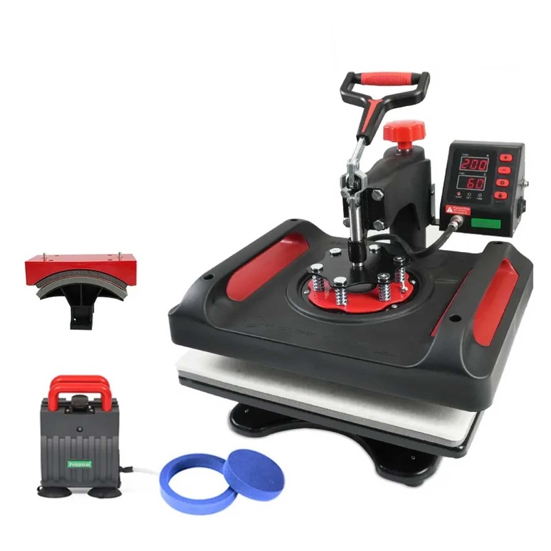 5 in 1 Combo Heat Press – DIY Hobby Craft Logo Transfer HVT Sublimation Printing