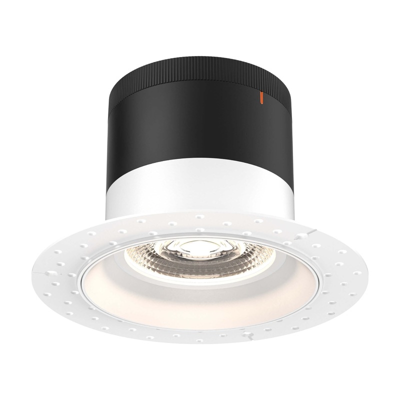 6″ Modular Downlight White (Trimless) 20 Degrees Regressed