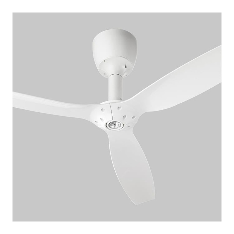 Alpha Single-Light 18″ Ceiling Fan Motor Assembly – White