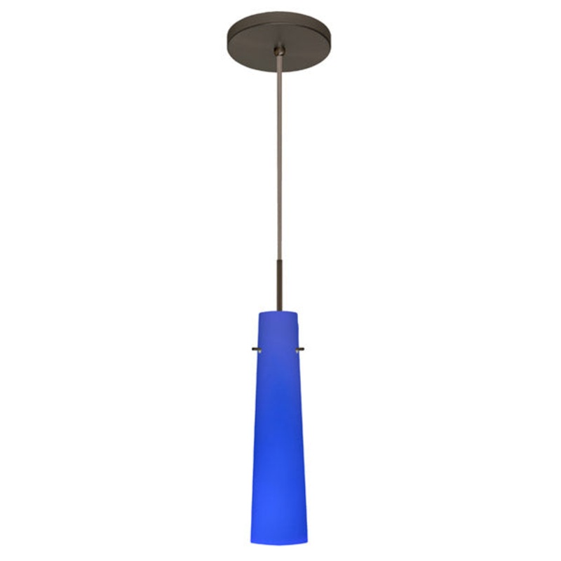 Besa 1BT-5674CM-BR Camino One Light Pendant Bronze
