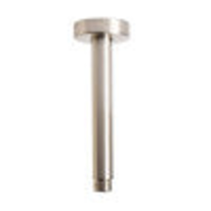 Brushed Nickel 6″ Round Ceiling Shower Arm