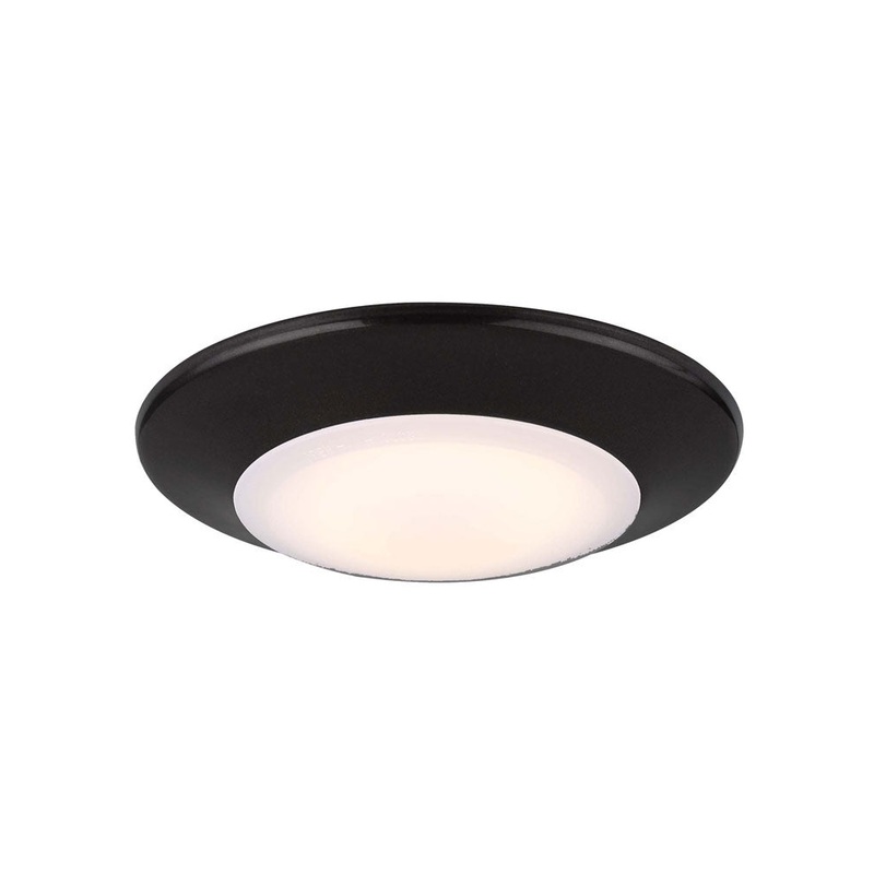 Canarm LED-SM4DL-BK-C Led Edgeless LED Disk Light Black