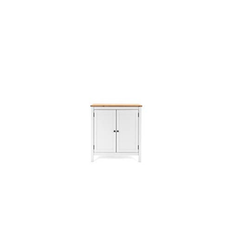 FINORI Com, MDF, Bianco, B/H/T: 80 x 90 x 40 cm