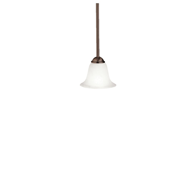 Kichler 2771TZ One Light Mini Pendant, Tannery Bronze