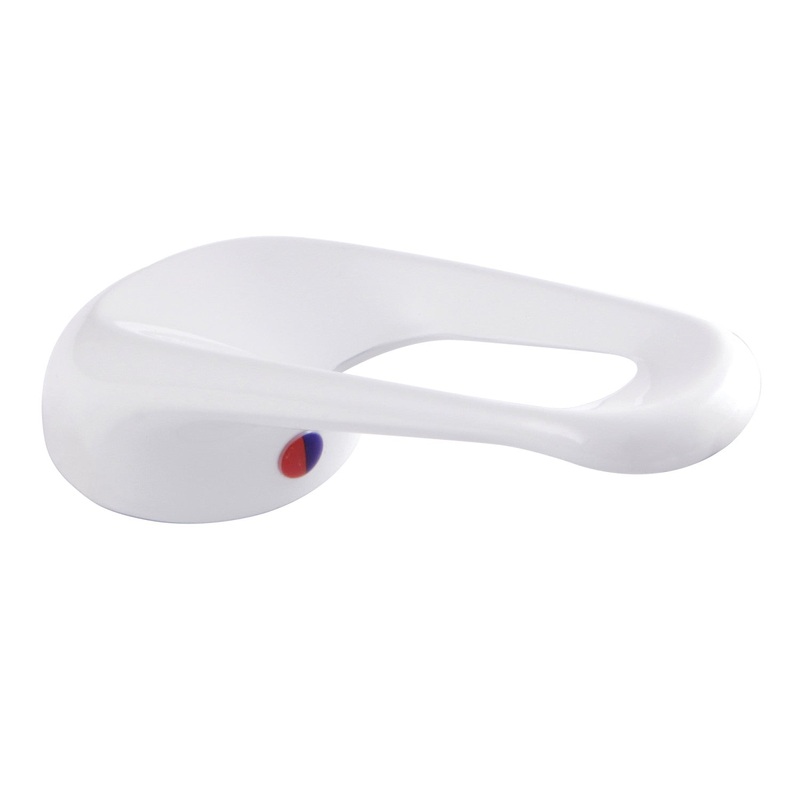 KSH886W Metal Loop Handle, White
